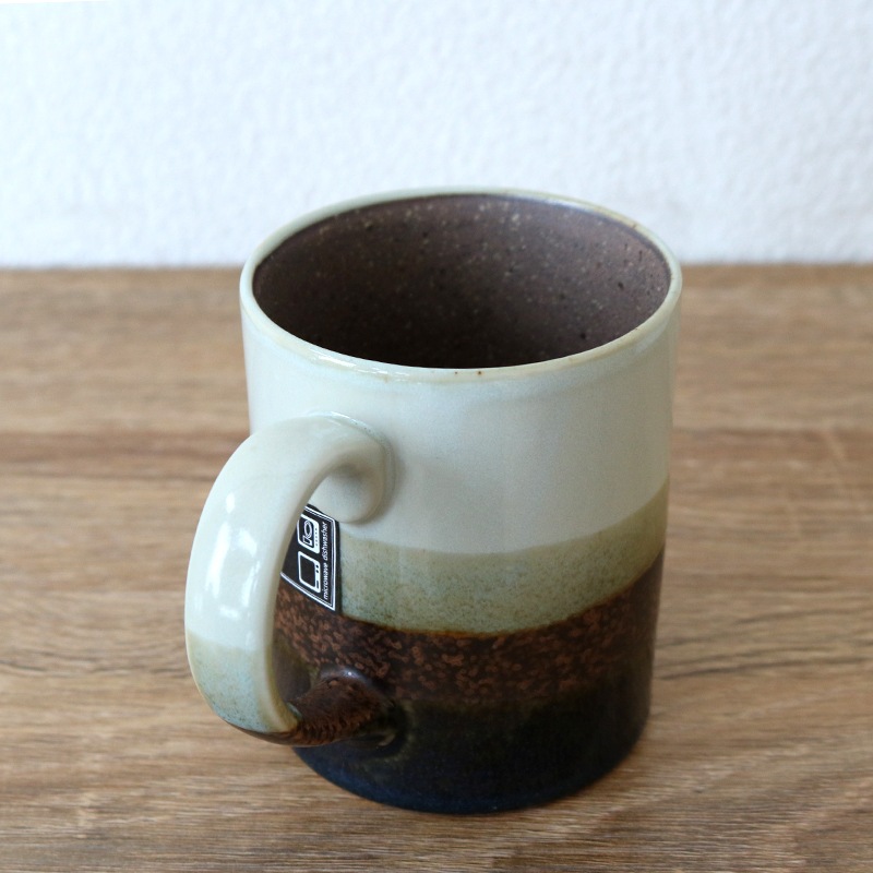 土の香り カフェカップ WH