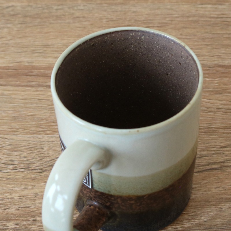 土の香り カフェカップ WH