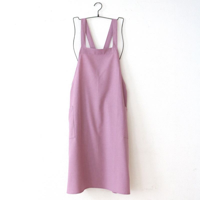 HDイージーケアギャザーバッククロスエプロン PK