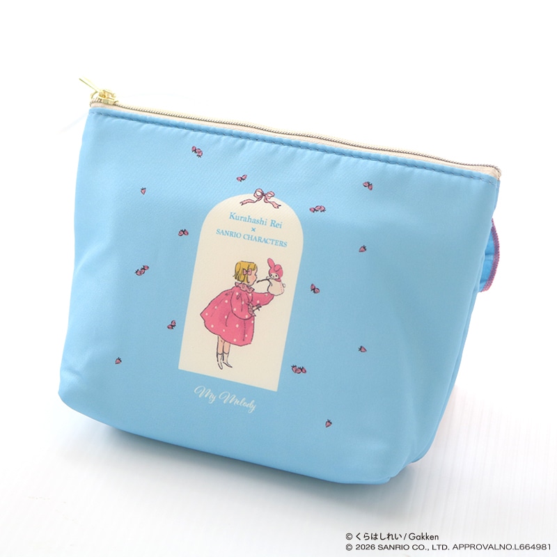 6月下旬お届け】くらはしれい×サンリオキャラクターズ ボートポーチ