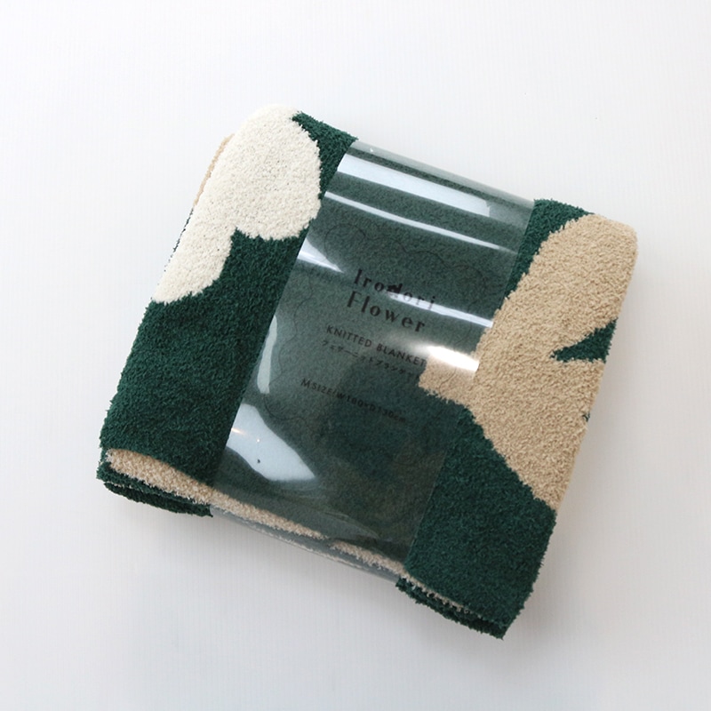 イロドリフラワー ブランケットMサイズ GR | ハンプティーダンプティー
