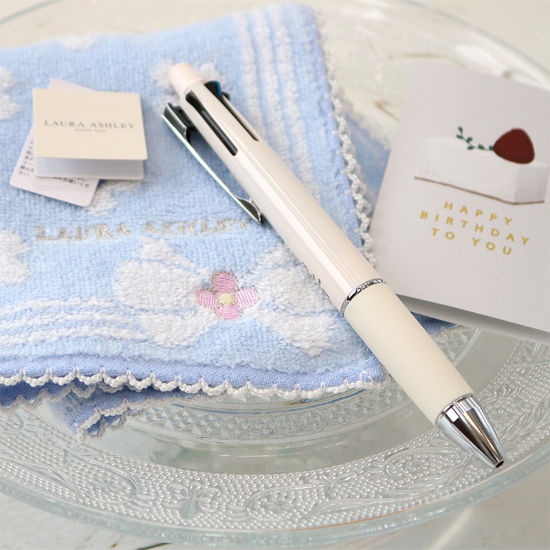 名入れ可】ジェットストリームとLaura Ashley（ローラアシュレイ
