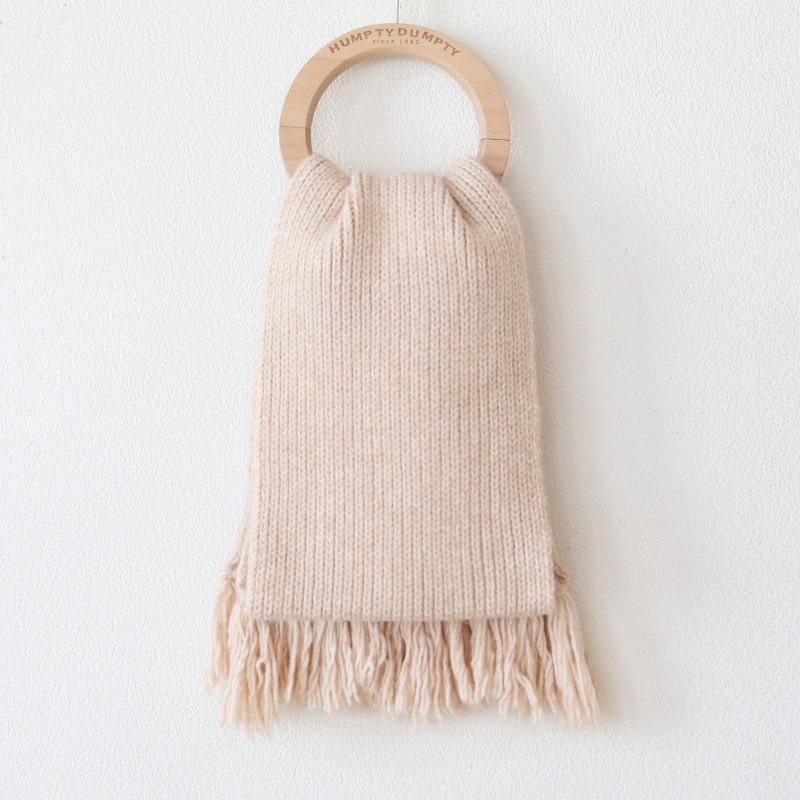 フリンジストライプマフラー