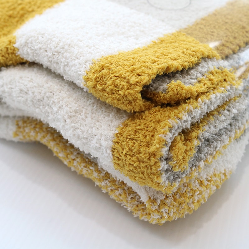 イロドリフラワー ブランケットLサイズ YE