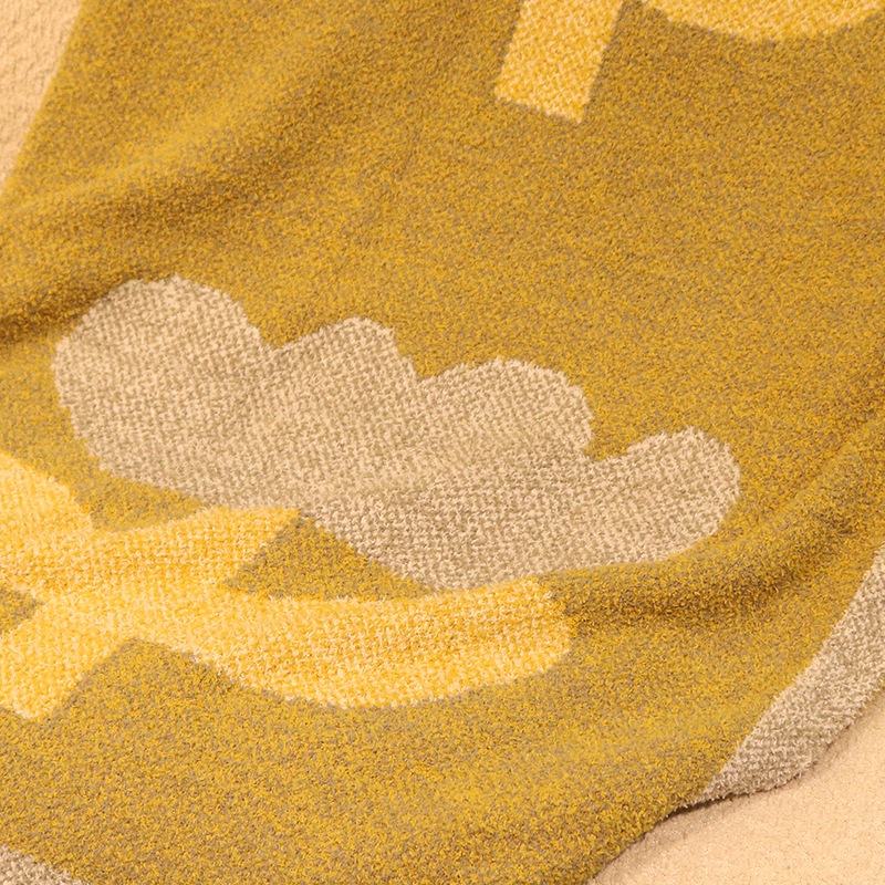 イロドリフラワー ブランケットLサイズ YE