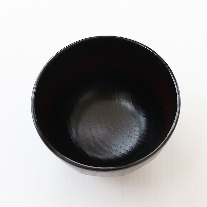 HDレンジ欅はつり杢目汁椀