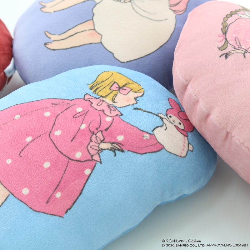 くらはしれい×サンリオキャラクターズ　ダイカットクッション