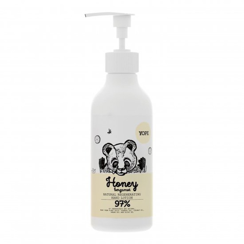 YOPE ナチュラルハンドローション ハニー&ベルガモット