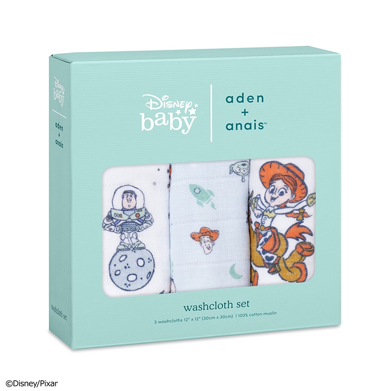 トイストーリー ウォッシュクロス3枚入|エイデン&アネイ