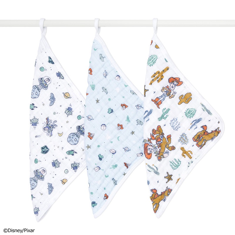 トイストーリー ウォッシュクロス3枚入|エイデン&アネイ