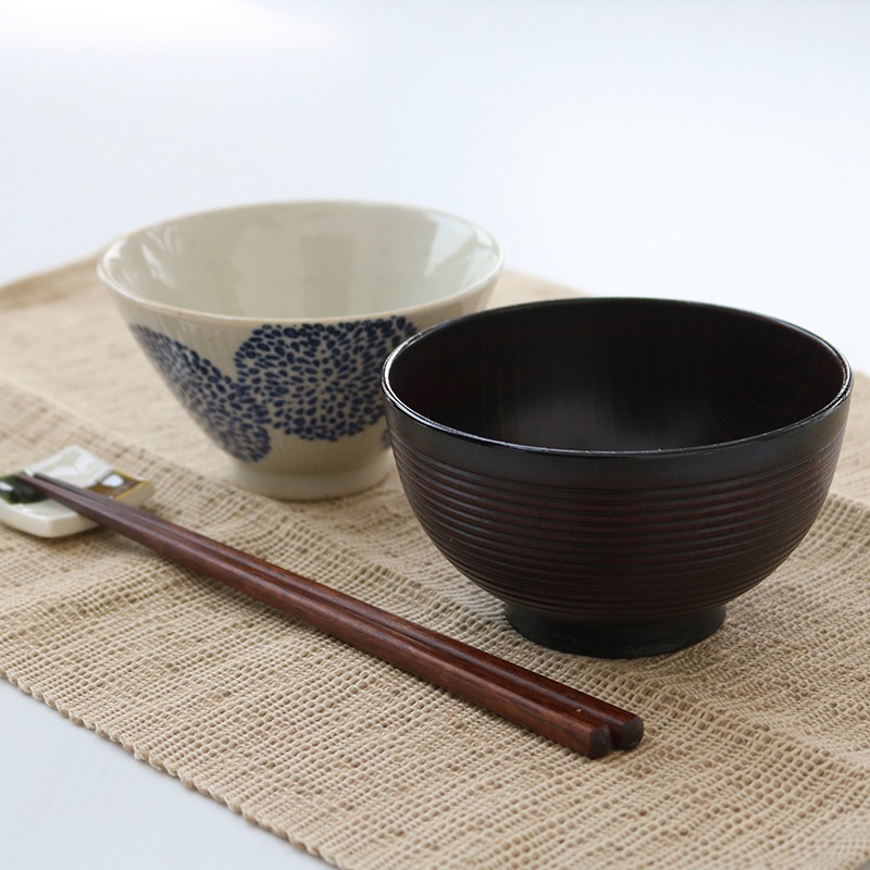 昭和レトロ/天然木/欅/うるし塗り/千筋汁椀5客セット681 昭和レトロ/天然木/欅/うるし塗り/千筋汁椀5客セット681 【公式通販】