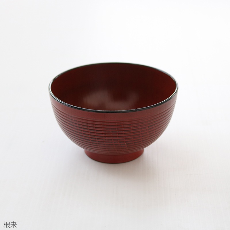HDレンジ欅千筋杢目汁椀