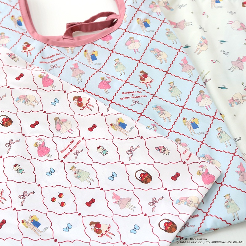 【7月下旬お届け】くらはしれい×サンリオキャラクターズ　エコバッグ