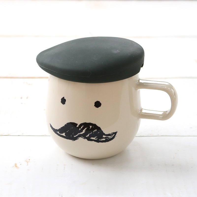 オールメンバーズ 蓋付きマグ BK