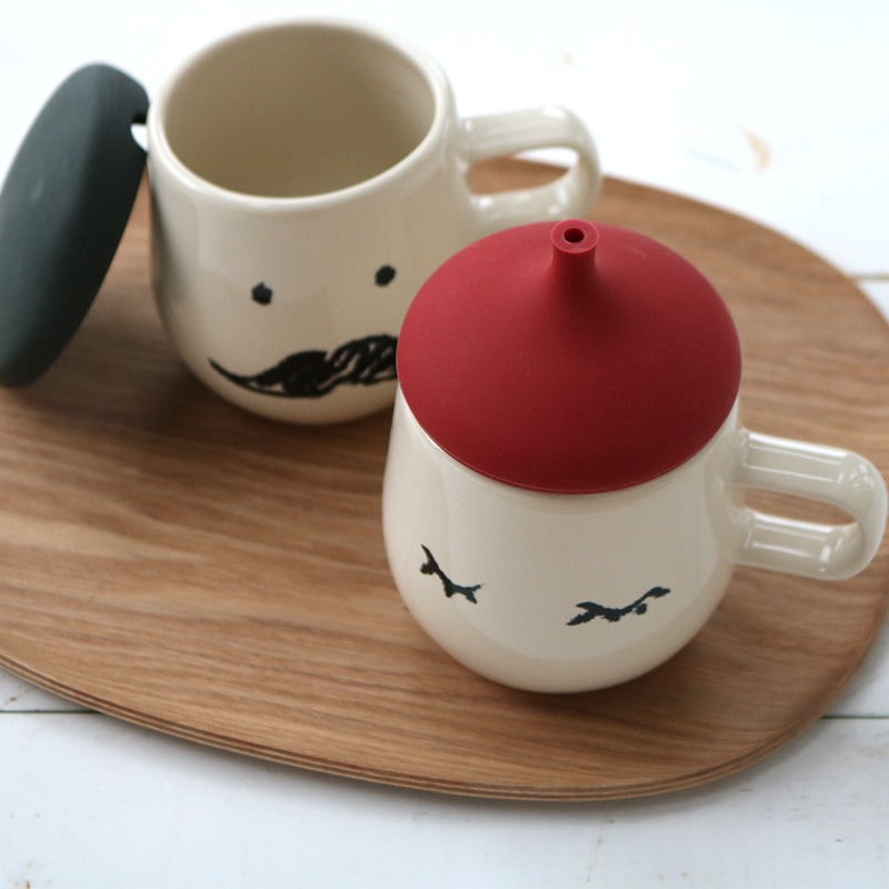 オールメンバーズ 蓋付きマグ BK