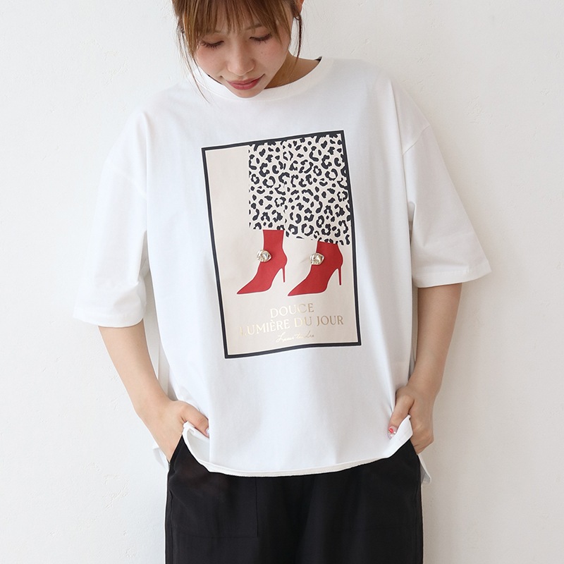シューズアイコンTシャツ