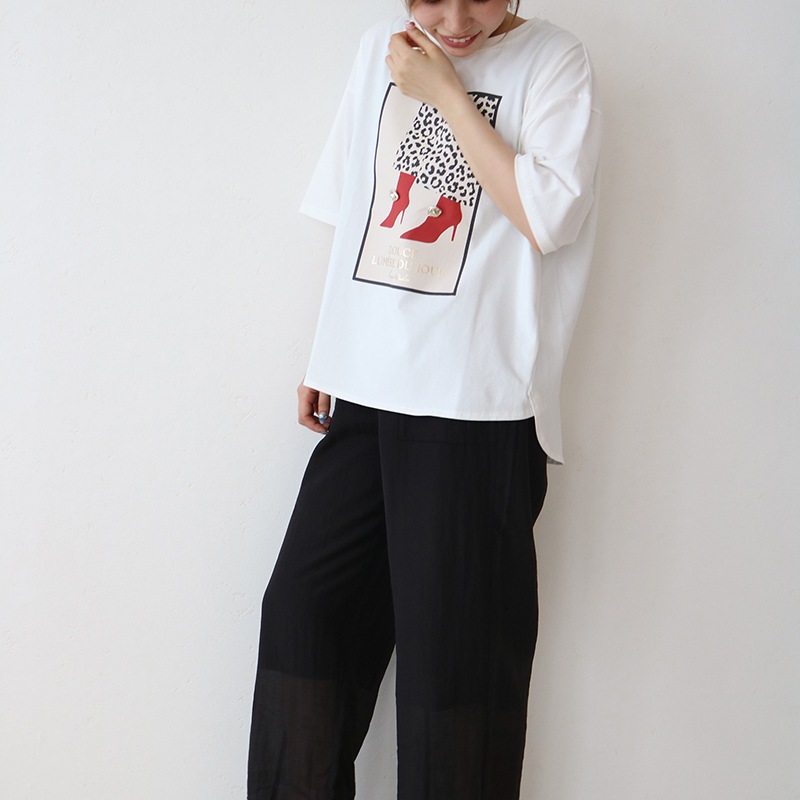 シューズアイコンTシャツ