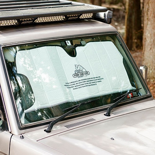 Auto sunshade L ホワイト | ハンプティーダンプティー