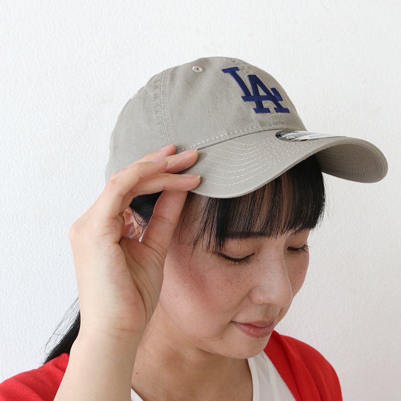 ニューエラ 9TWENTY LAドジャース ウォッシュドコットン ベース