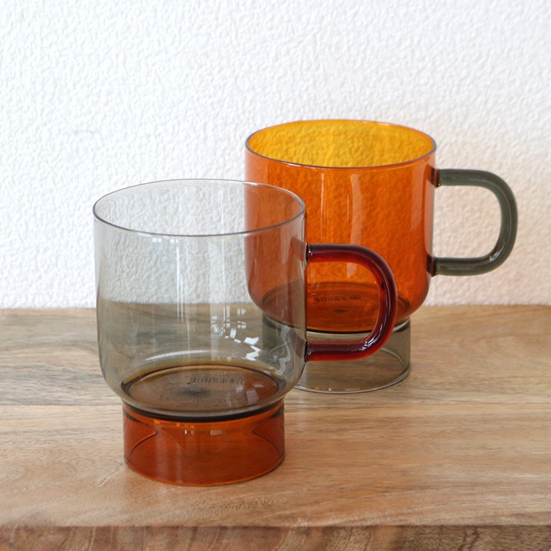 galette 耐熱グラスマグ 370ml BR