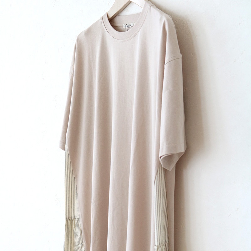 【訳あり美品】Plage カットワーク ティアード 天竺ワンピース ホワイト 訳あり美品】Plage カットワーク ティアード 天竺ワンピース