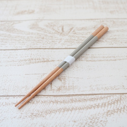 やさしい彩り八角箸 アマ色