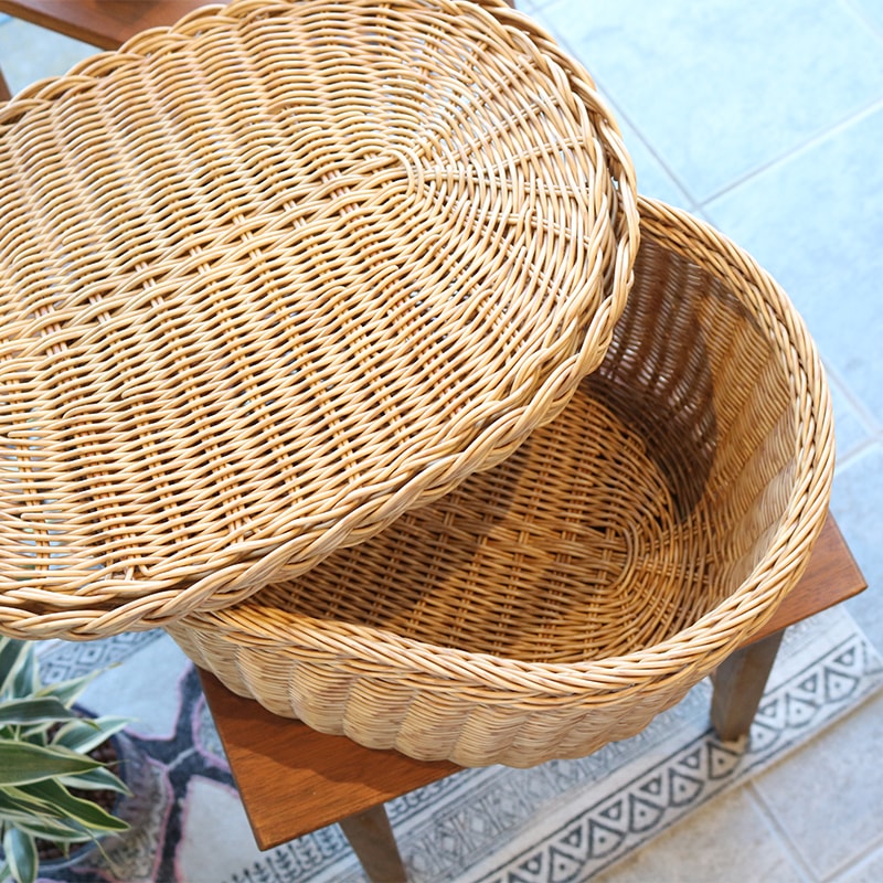 ユティルナイール フタ付バスケットL