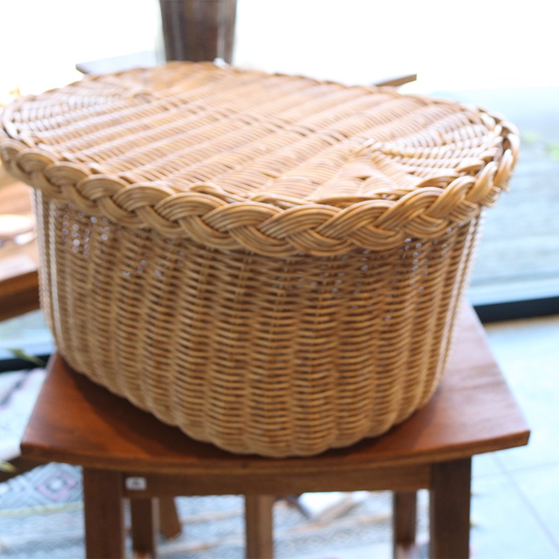 ユティルナイール フタ付バスケットL