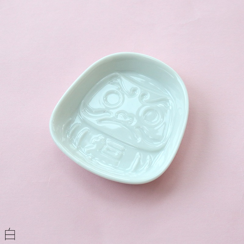 風水だるま 醤油小皿