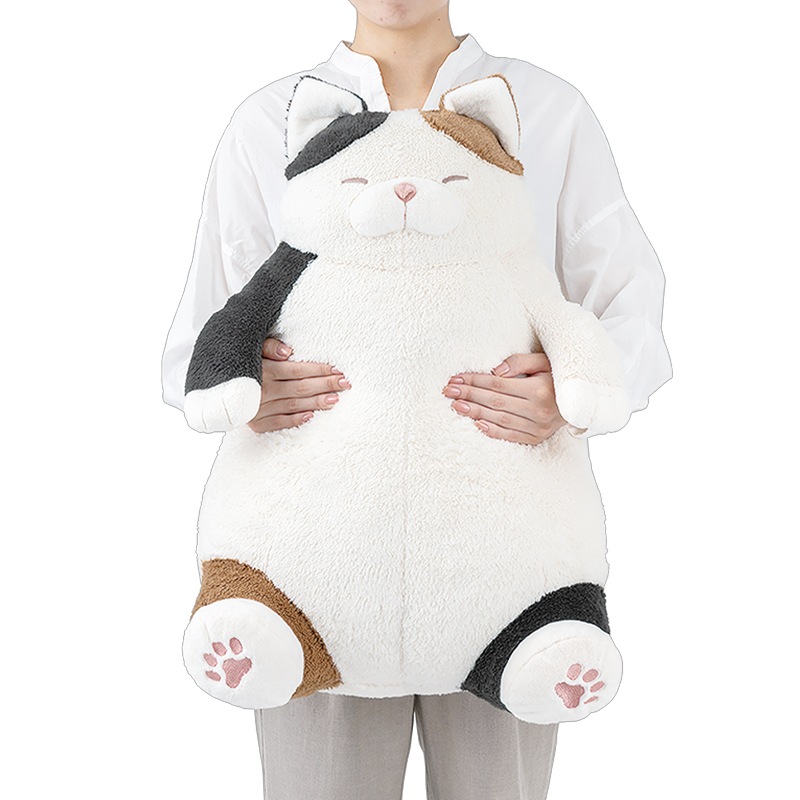 くまねこ様① ねこ肯定感抱きまくらBIG みけねこのさんま | ハンプティー