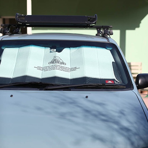 Auto sunshade S ホワイト | ハンプティーダンプ