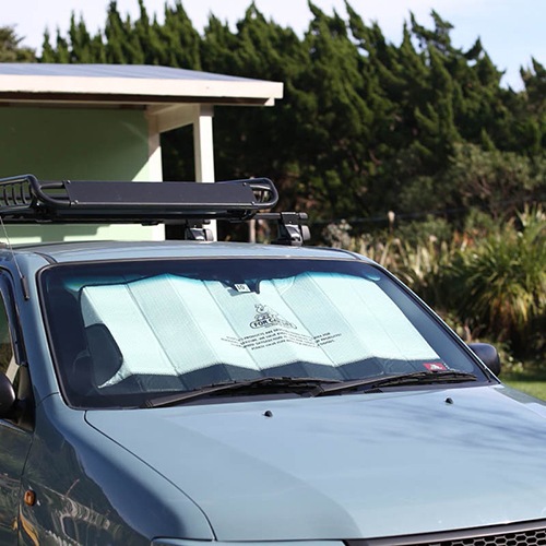 Auto sunshade S ホワイト | ハンプティーダンプ