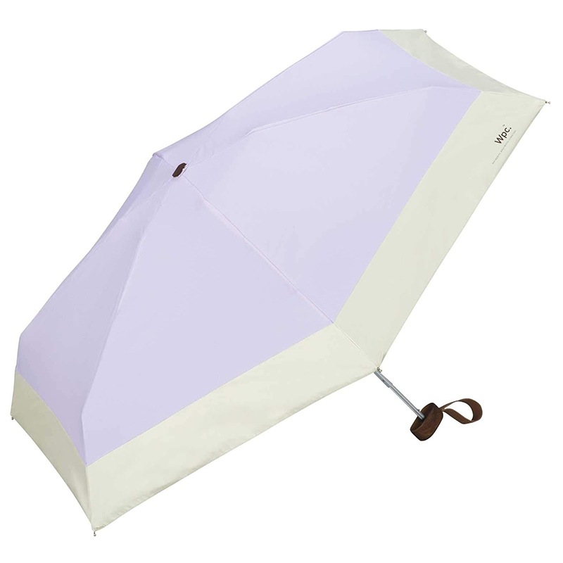 晴雨兼用(折傘)遮光切り継ぎタイニー LAV