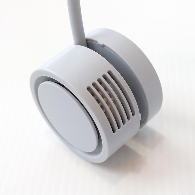 くるくる NECK FAN ブルー