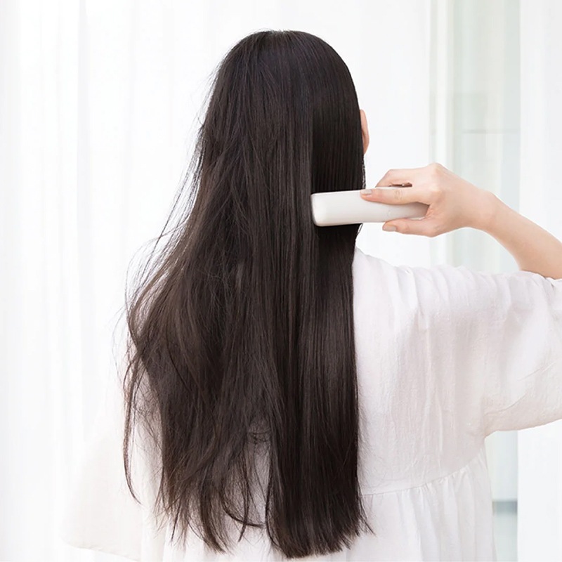 FESTINO 充電式 スタイリング ヒーターブラシ サンドベージュ