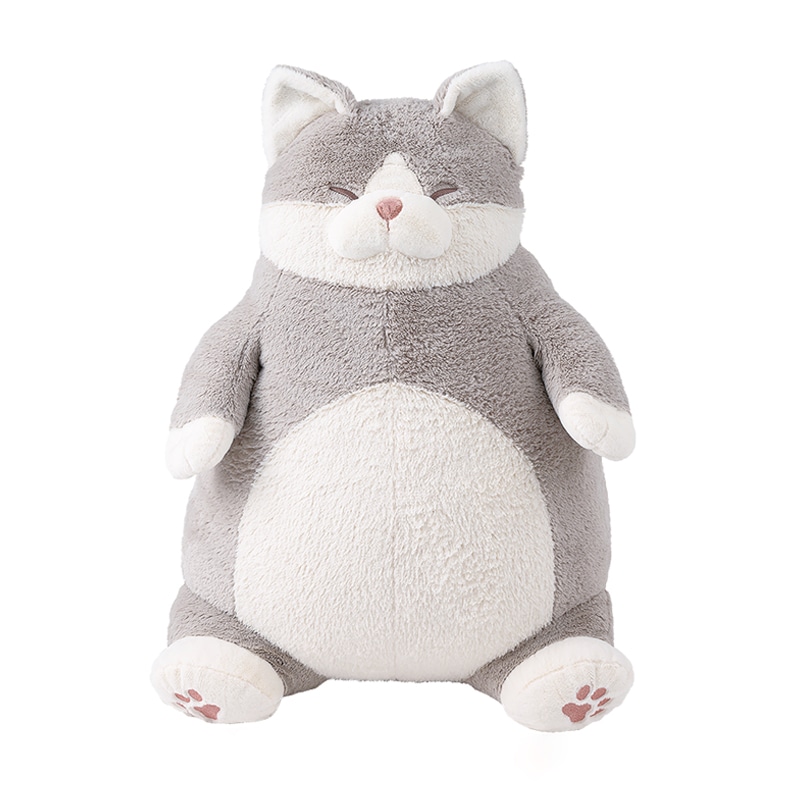 ちいになります。 ねこ肯定感抱きまくらBIG はちわれのかつお | ハンプティー