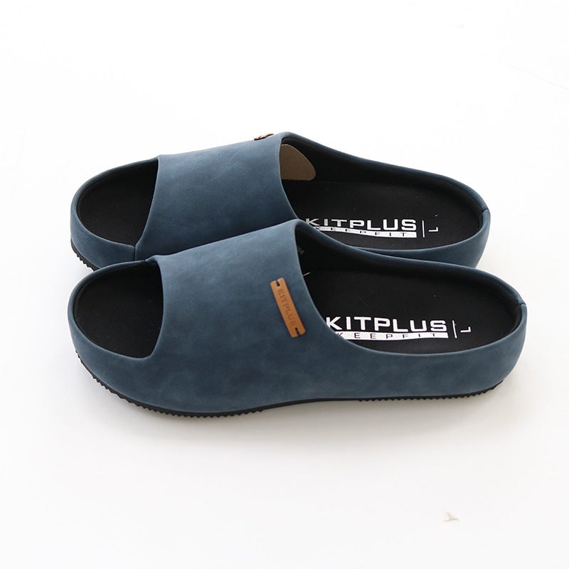 KITPLUS（キットプラス） オープンサンダル メンズLサイズ 27-27.5cm NV