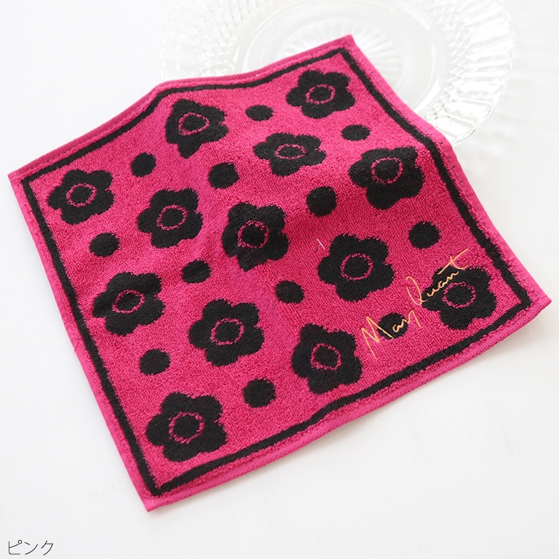 MARY QUANT(マリークヮント)ハンドタオル 1201