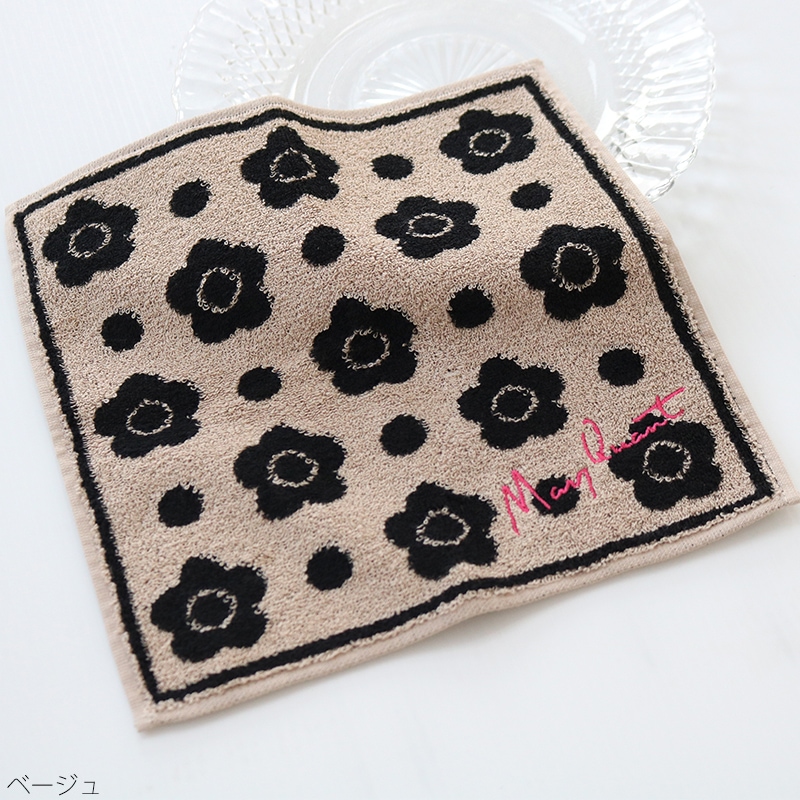 MARY QUANT(マリークヮント)ハンドタオル 1201