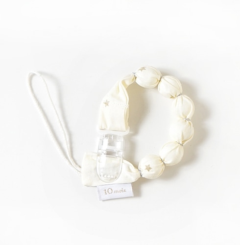 10mois（ディモア） TEETHER（歯がため） スター ホルダー付 イエロー