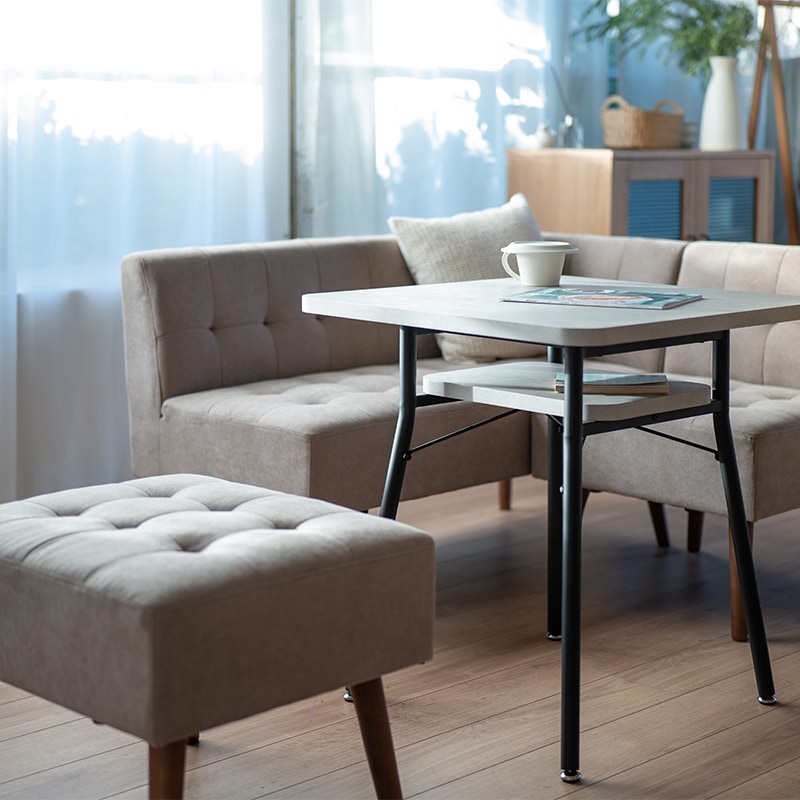 mild(ミルド) オットマン サンドベージュ 【送料込】 | ハンプティー