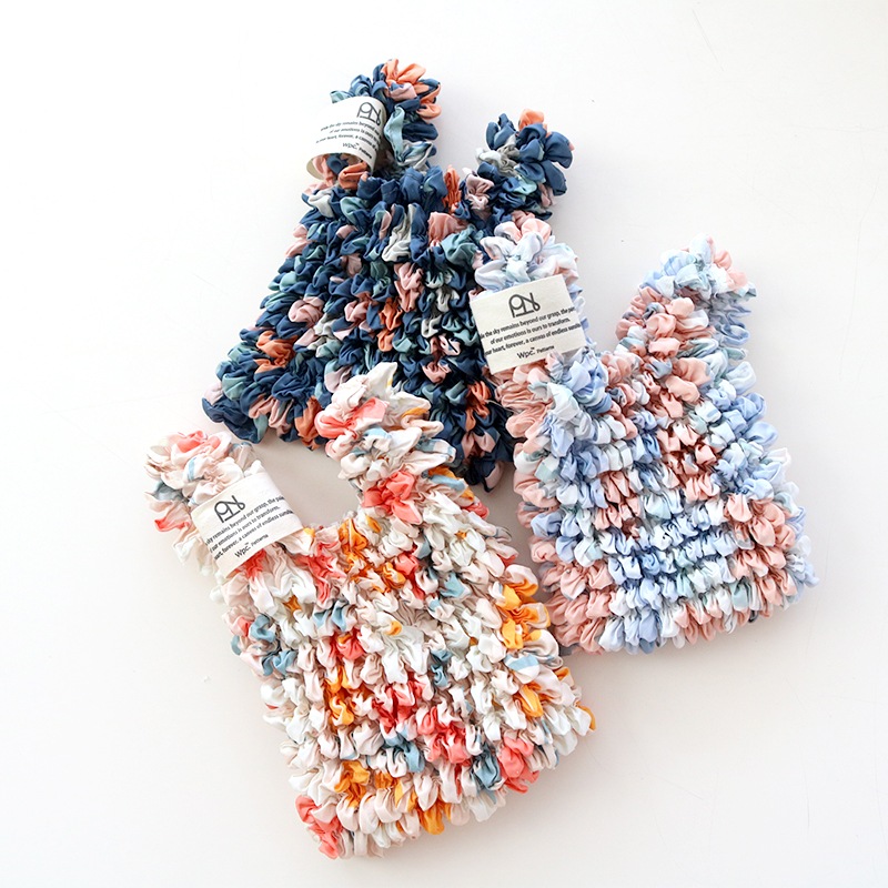 しぼりバッグ ポルクベージュ Wpc.