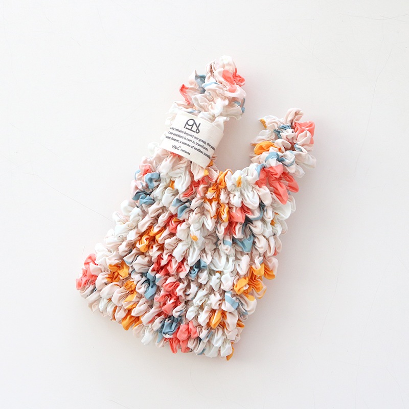 しぼりバッグ ポルクベージュ Wpc.