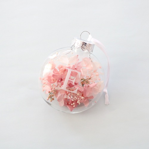 hikkaDECOグローブ イニシャルE