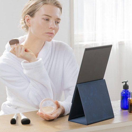 新品未使用】非売品　ファブリックボードyula ネービー ナピュア 2WAYミラー NV | ハンプティーダンプティー公式通販