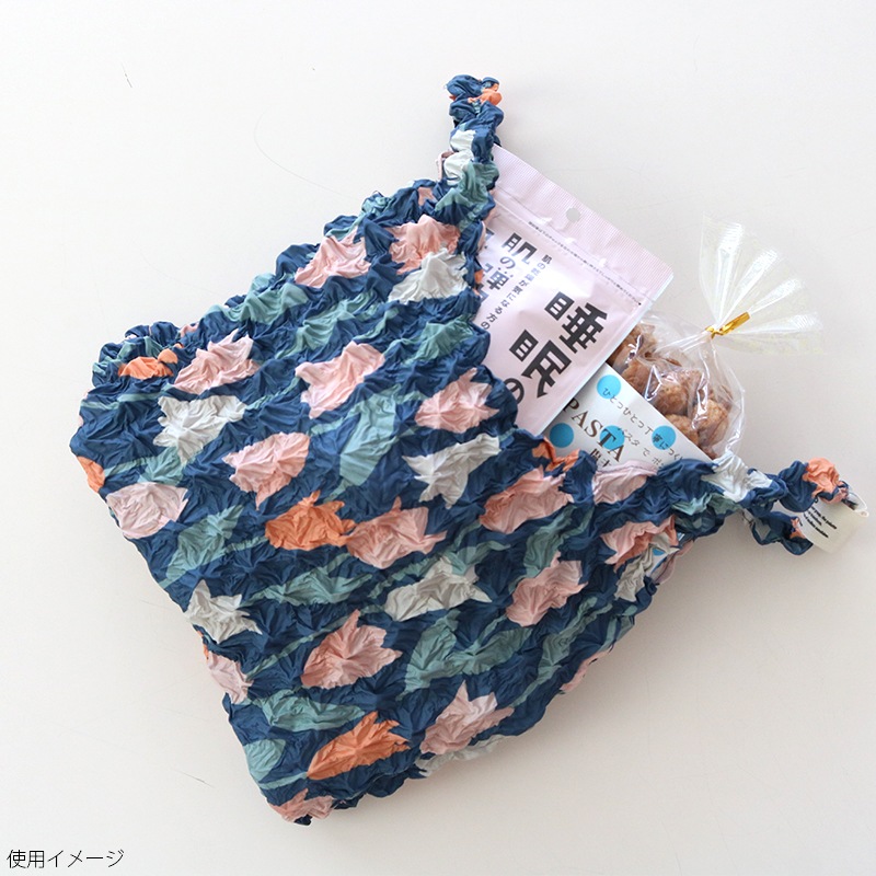 しぼりバッグ ブルーミングチューリップグレー Wpc.