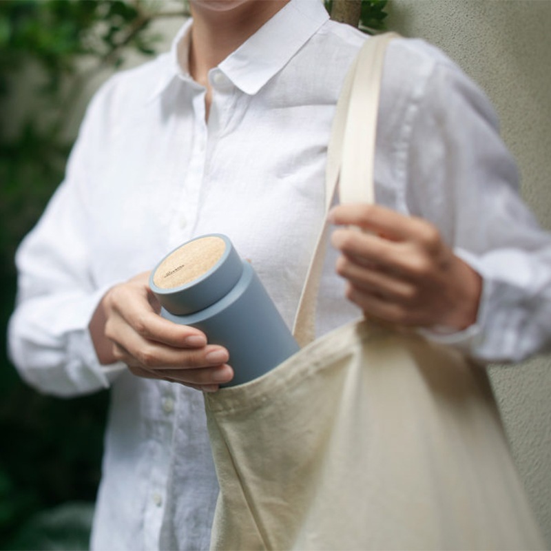 RIVERS(リバーズ)ドリンクボトル モク 500 アッシュブルー