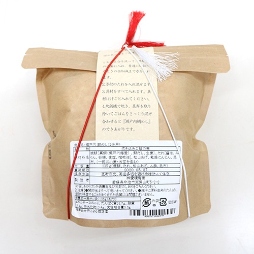 瀬戸内 鯛めし２合用｜炊き込みごはんの素