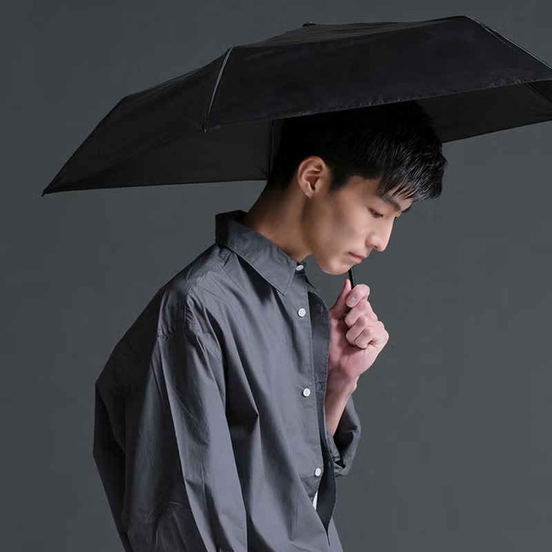 go-koh(ゴコウ)遮光超軽量 晴雨兼用折りたたみ傘 50cm BK