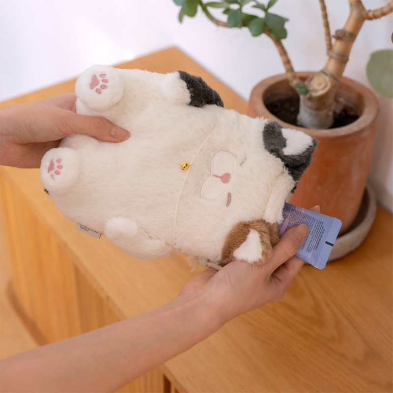 ねこ肯定感 巾着 さんま | ハンプティーダンプティー公式通販| 雑貨